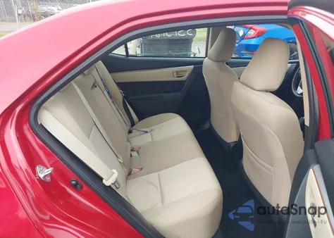 2016 Toyota Corolla Le from USA, damaged, VIN 2T1BURHE3GC553937